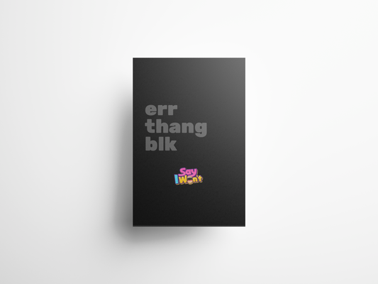 ErryThang Black Expansion Pack